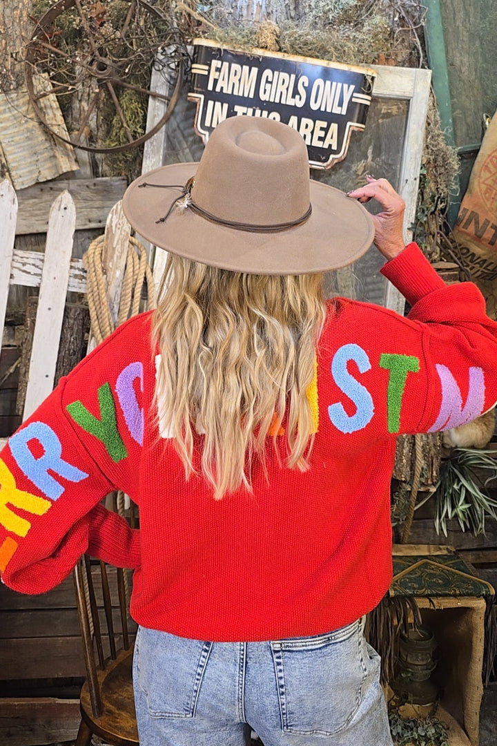 HO HO HO Holiday Sweater