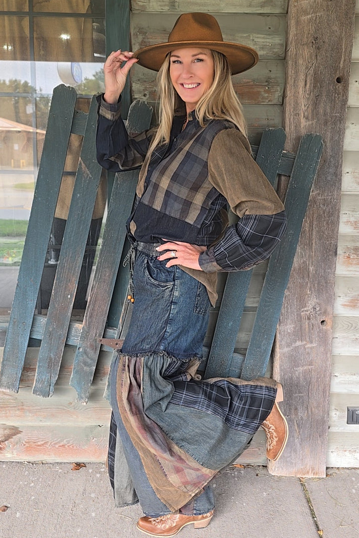 Amber Dusk Cotton Pants