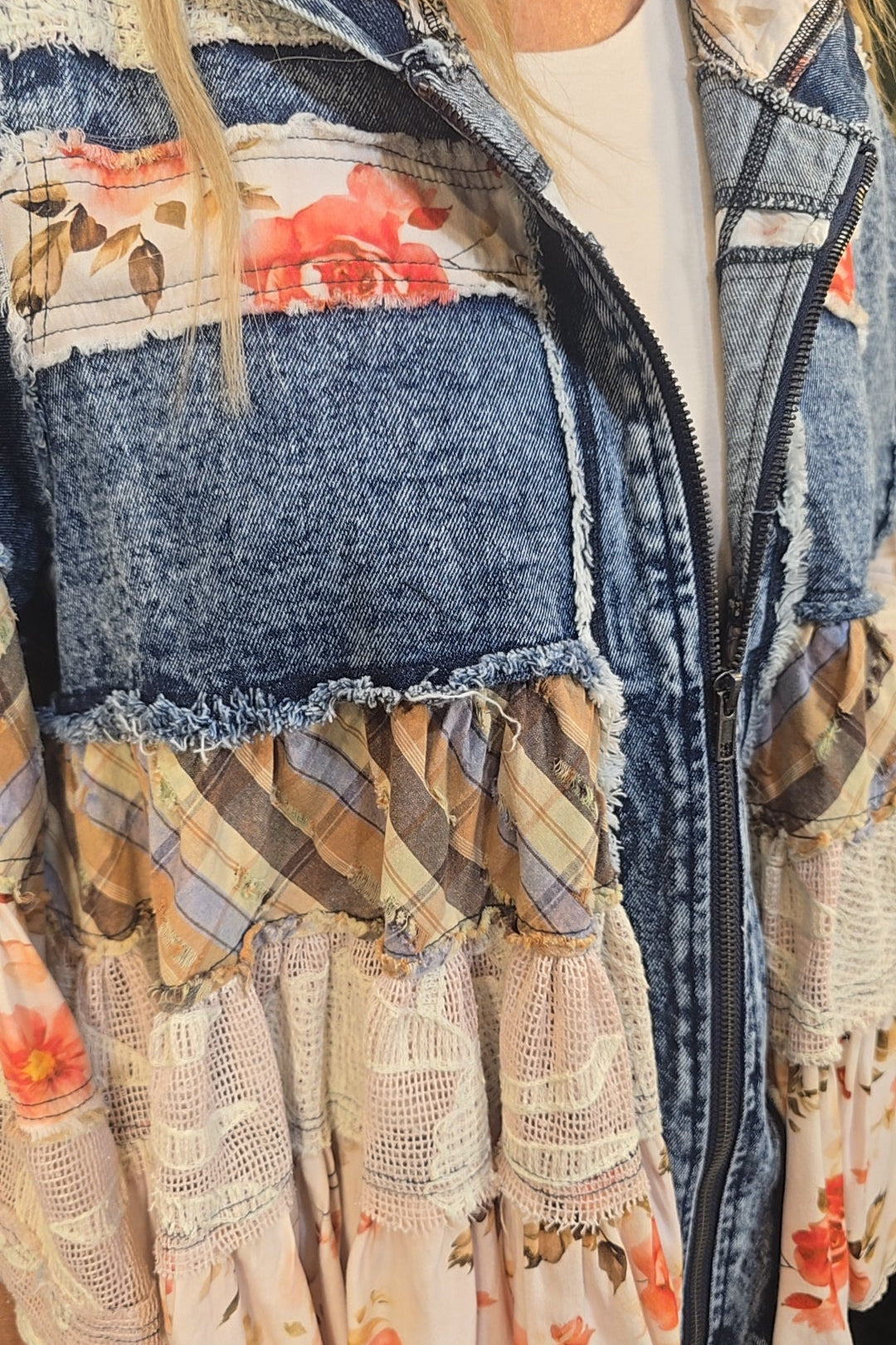Prairie Rose Patchwork Jacket