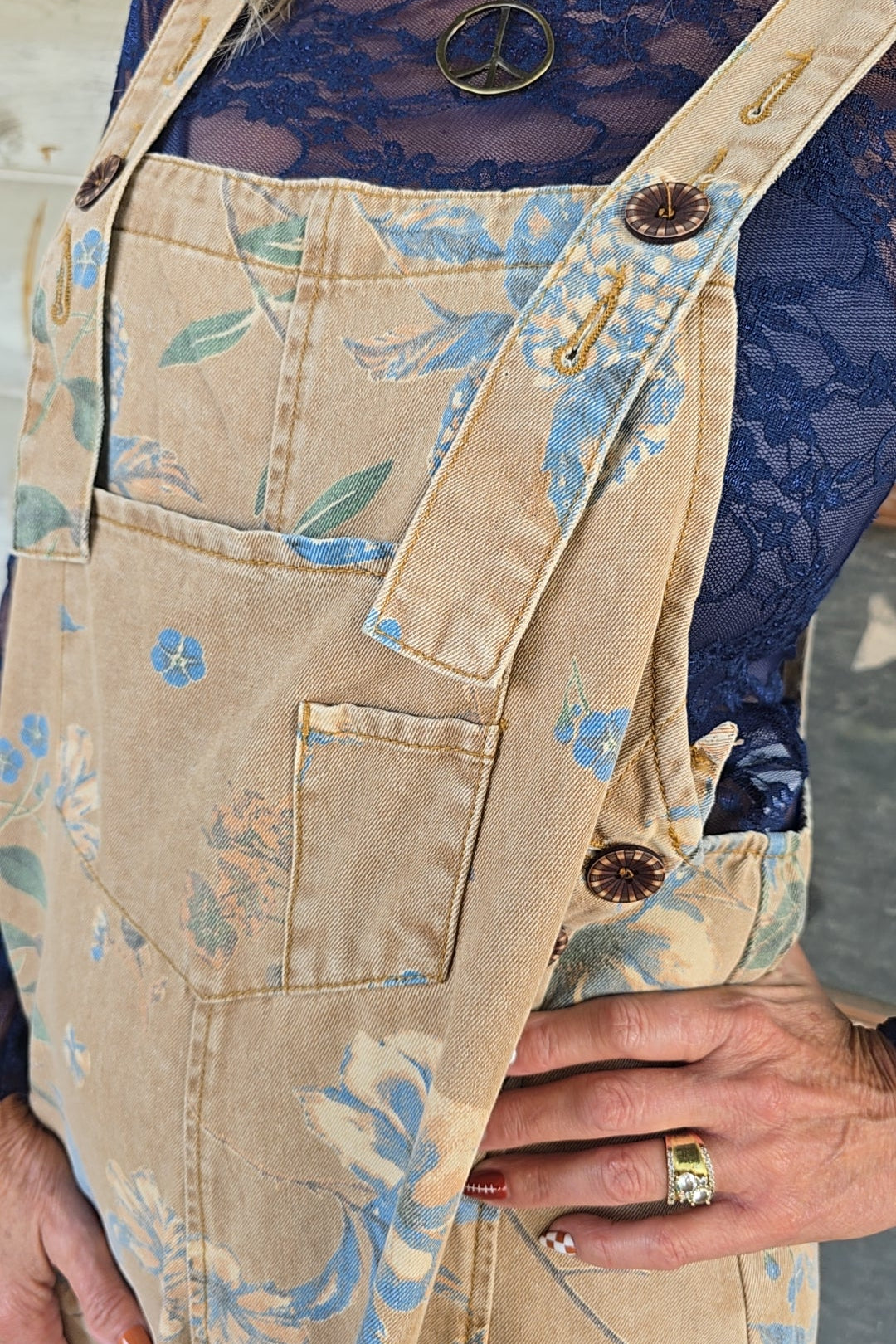 Country Blossom Overalls