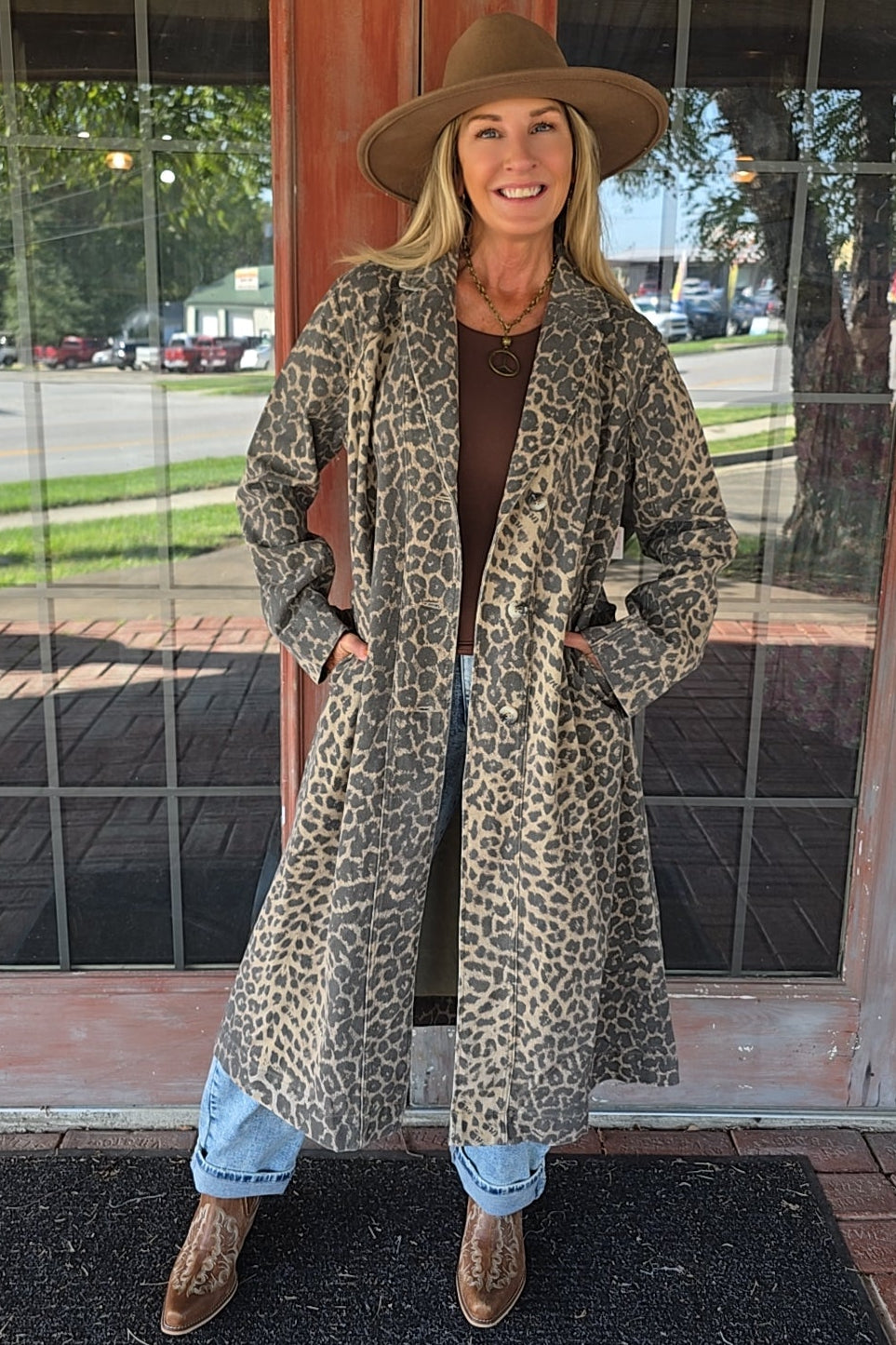 Fierce &amp; Favorite Denim Duster