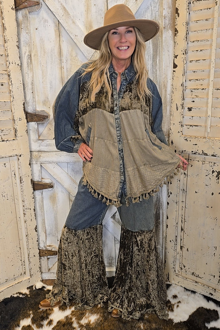 Denim &amp; Dusk Pants