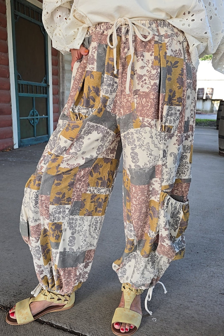 Mosaic Pocket Pants