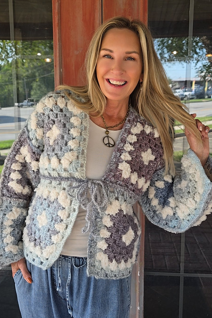 Vintage Violet Cardigan
