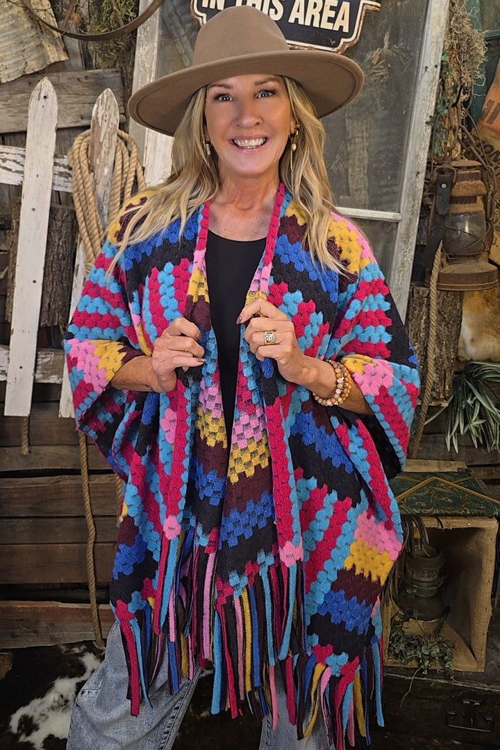 Painted Desert Poncho
