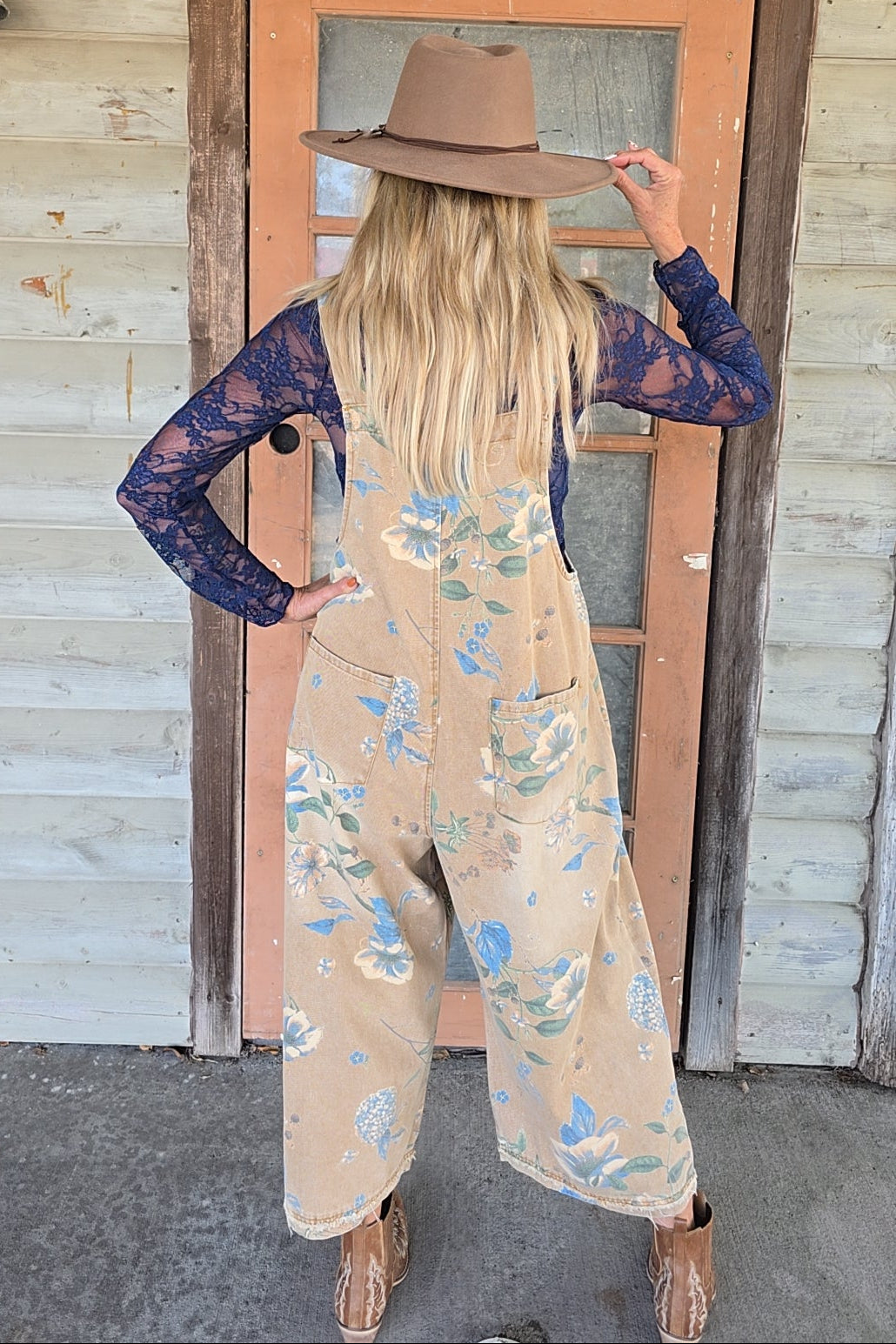 Country Blossom Overalls