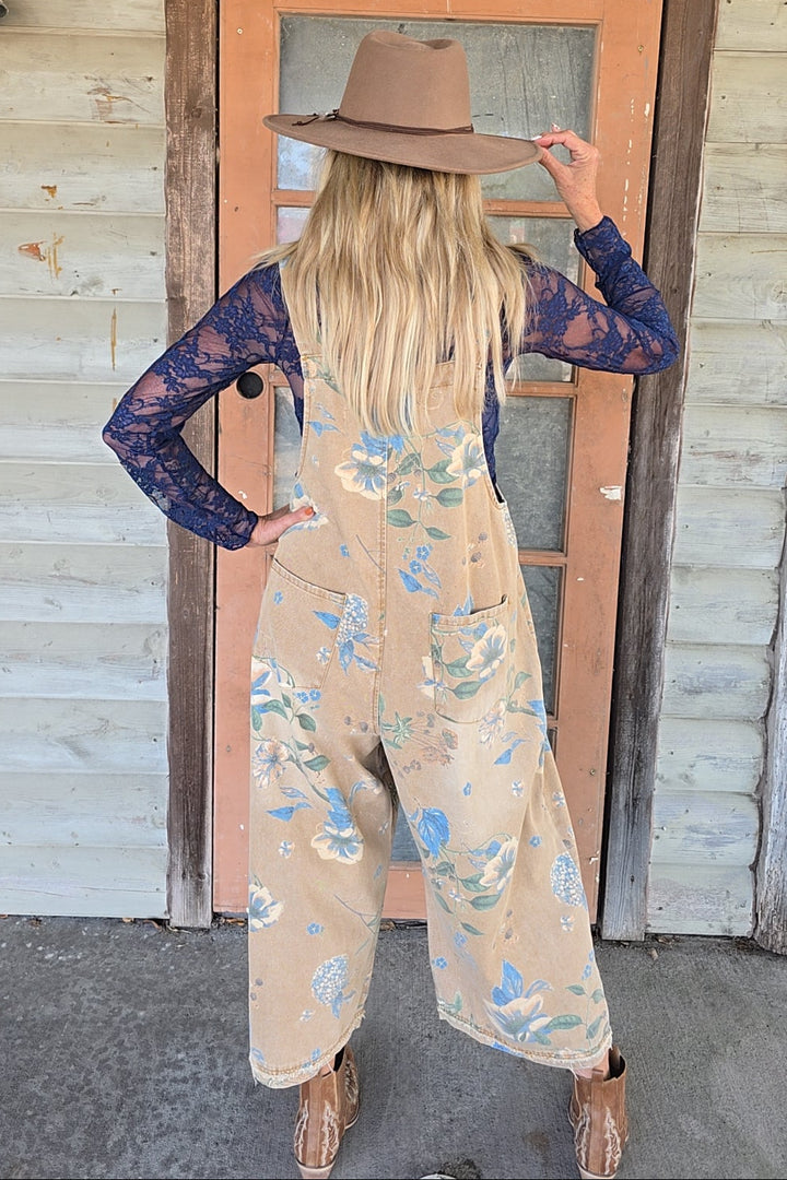 Country Blossom Overalls
