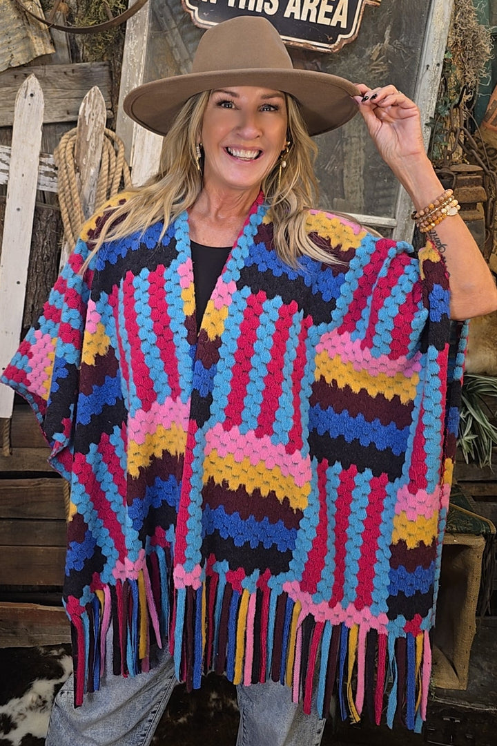 Painted Desert Poncho