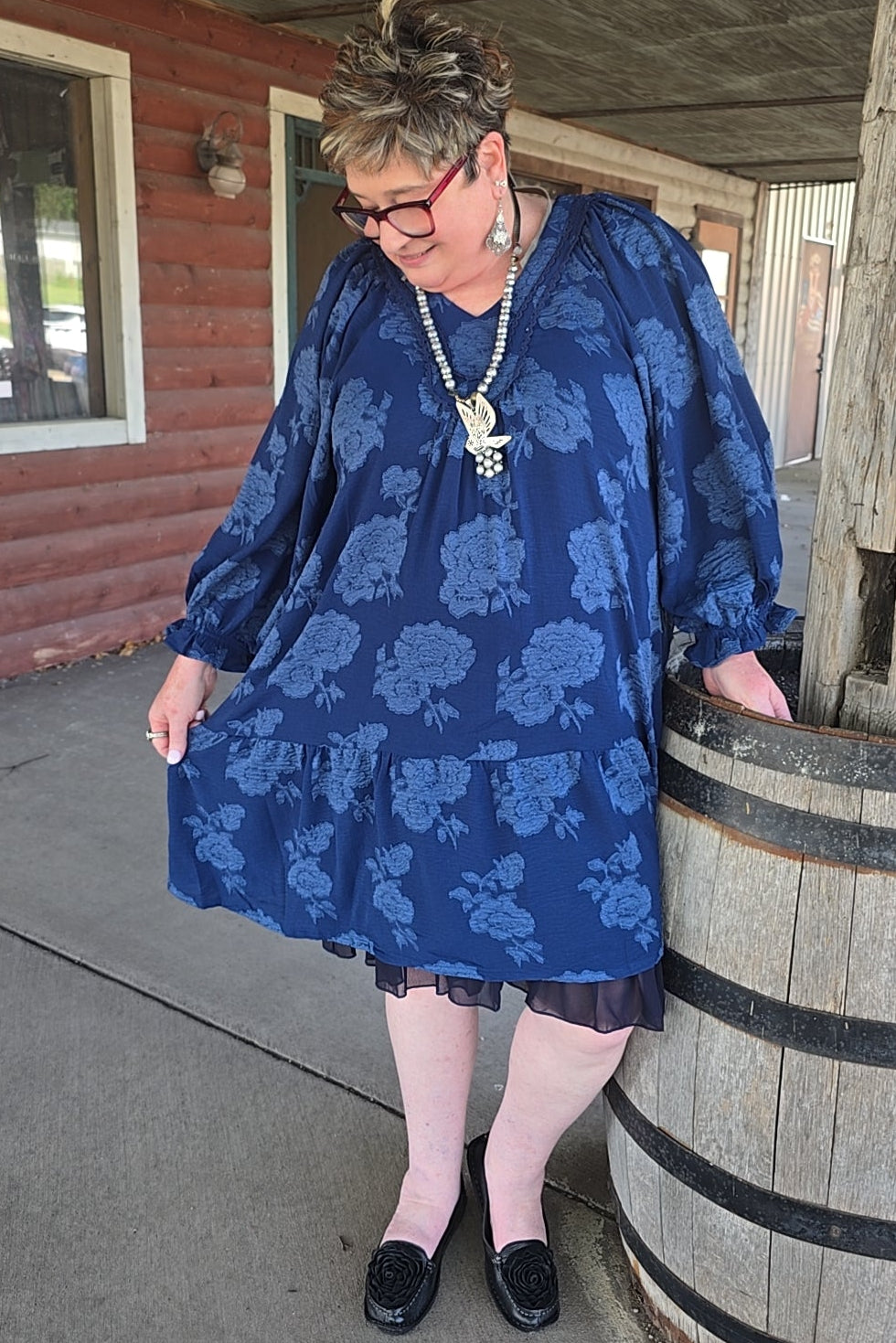 Indigo Whisper Dress