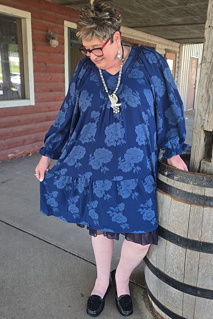 Indigo Whisper Dress