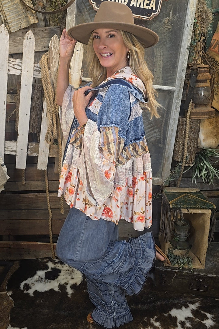 Prairie Rose Patchwork Jacket