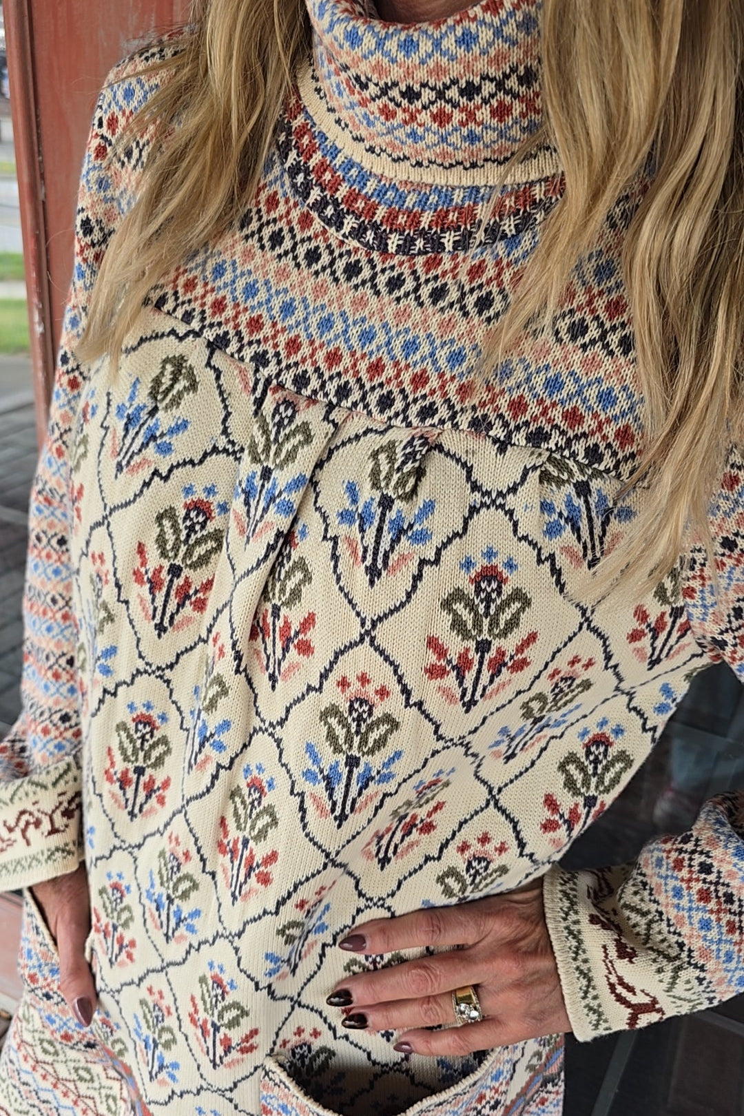 Kensington Knit Sweater Dress by April Cornell