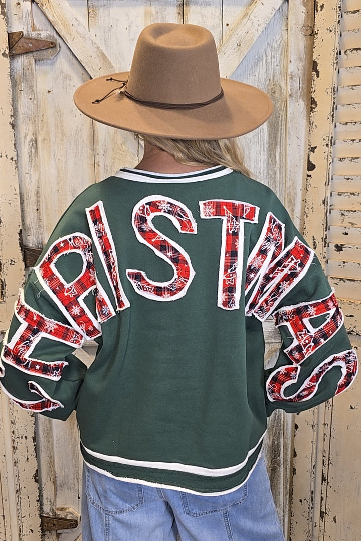 Christmas Cheer Evergreen Top