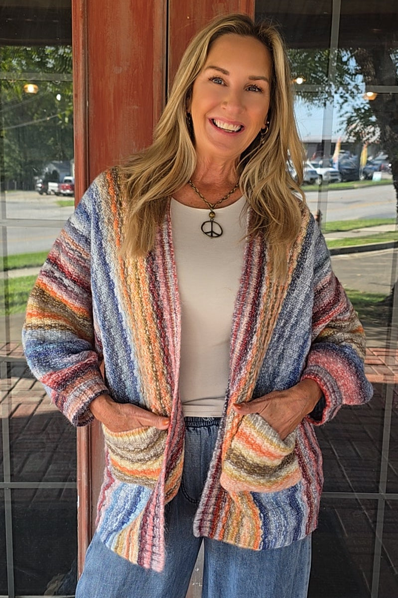 Vibrant Vesper Cardigan