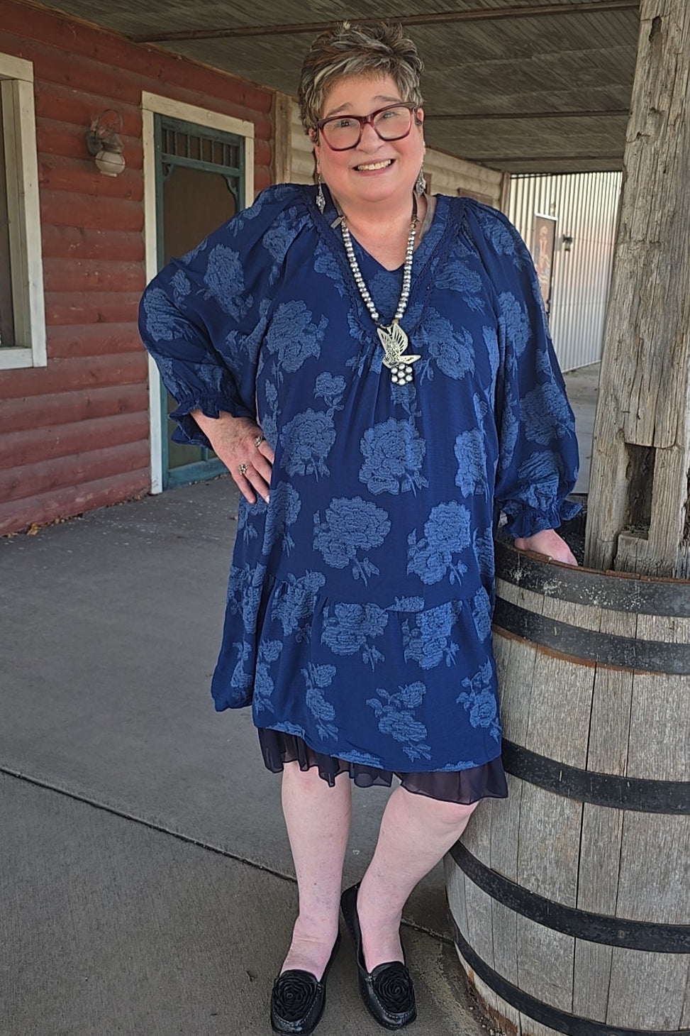 Indigo Whisper Dress