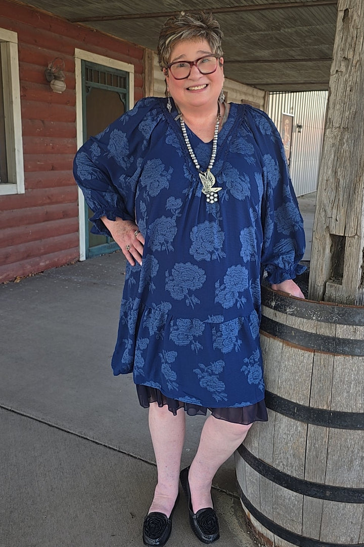 Indigo Whisper Dress