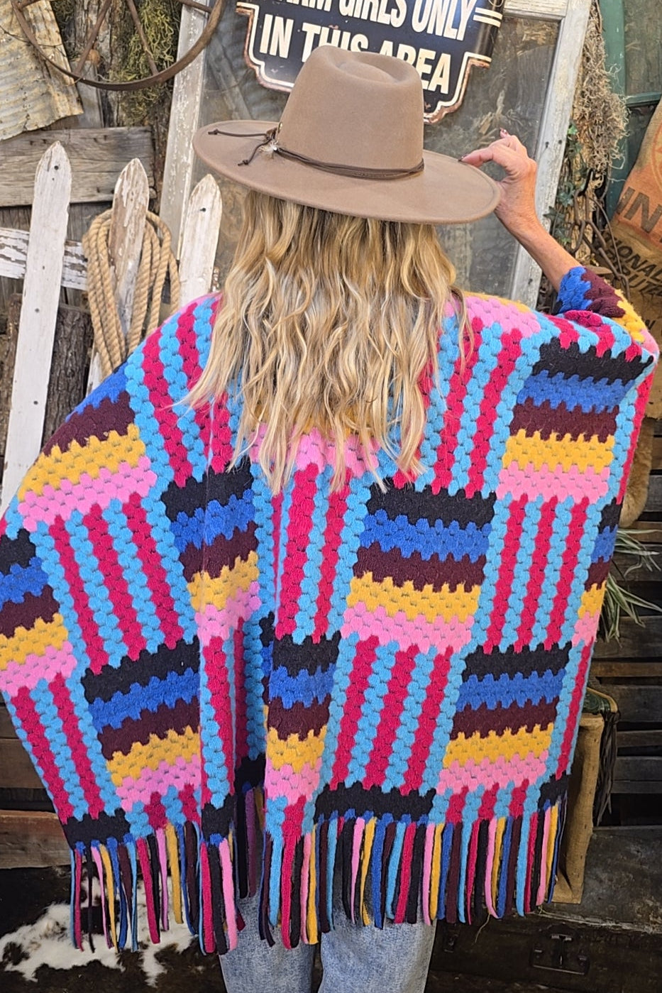 Painted Desert Poncho