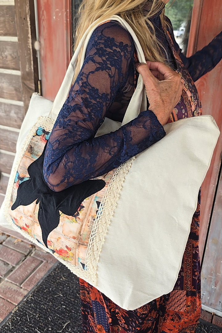 FGO Flutter &amp; Lace Tote
