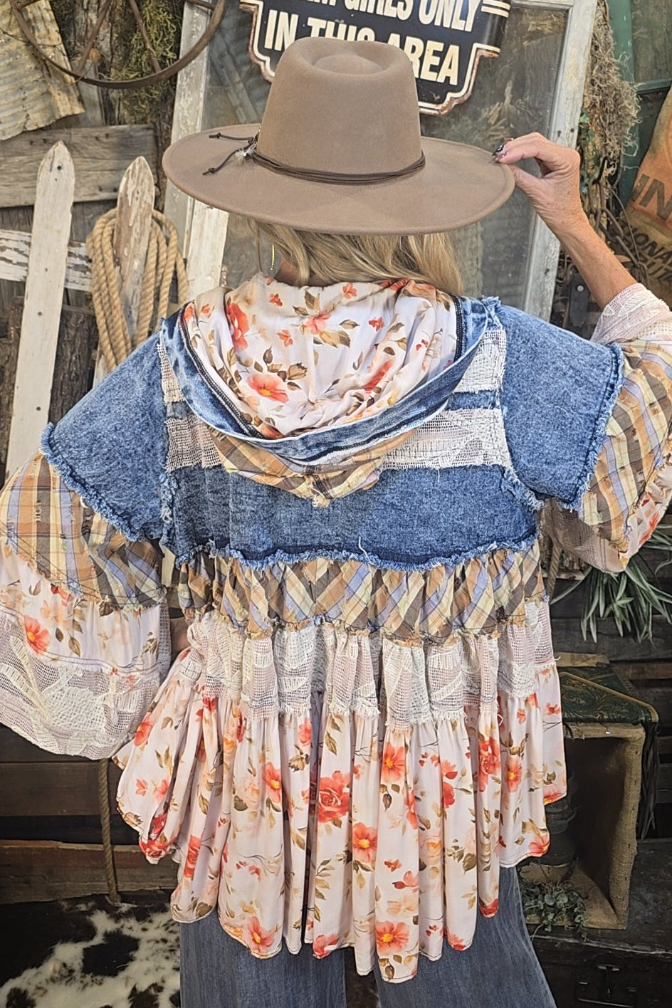 Prairie Rose Patchwork Jacket