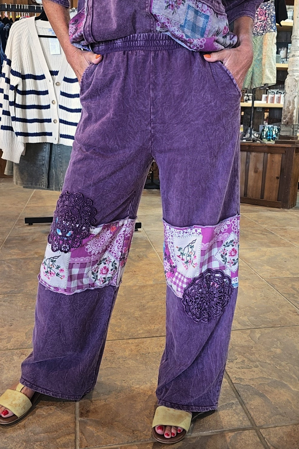 Petals &amp; Plum Pants