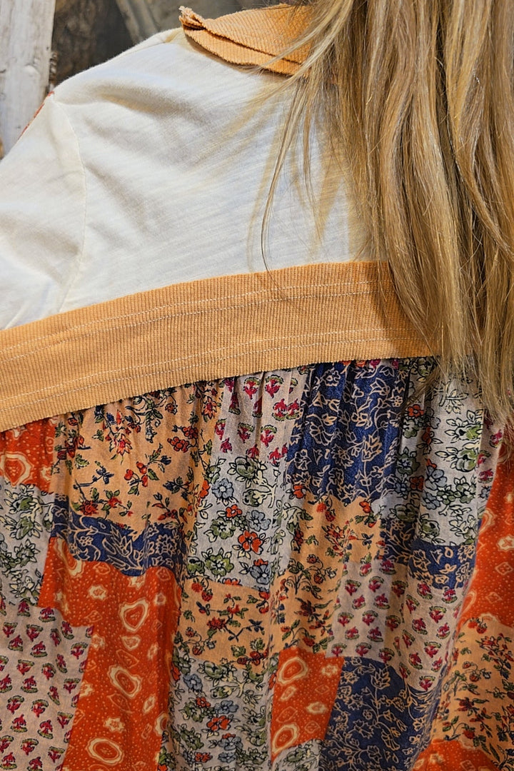 Autumn Canyon Poncho Top