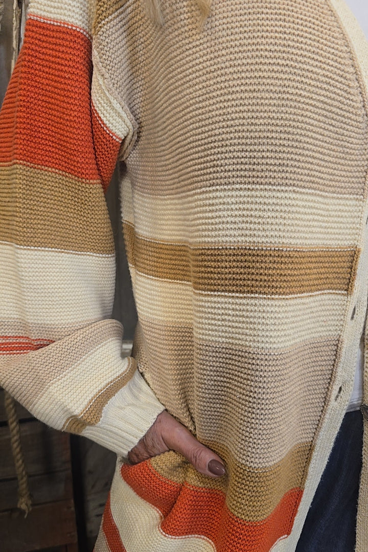 Peace &amp; Love Long Cardigan
