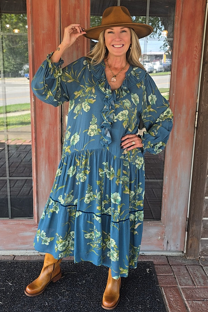Teal Lagoon Dress