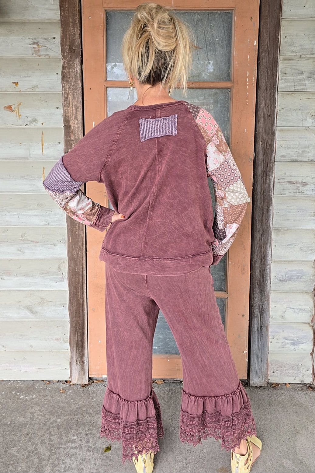 Mulberry Dream Lace Pants