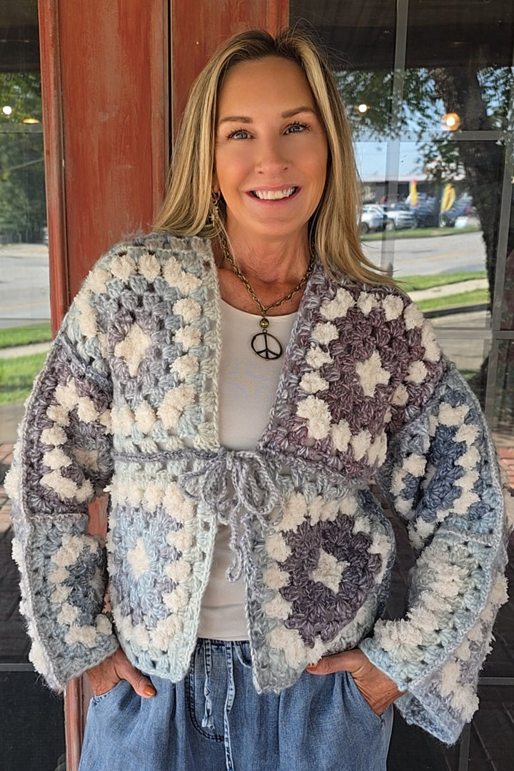 Vintage Violet Cardigan