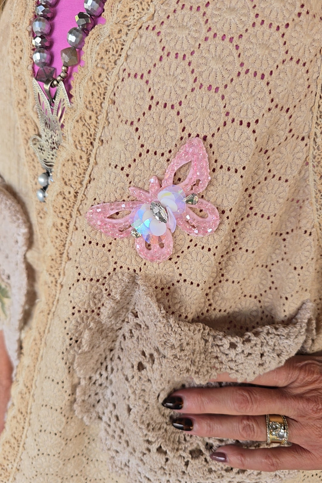 Peony Garden Vest