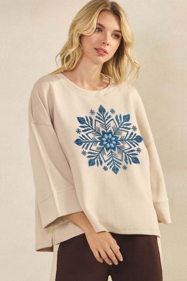 First Frost Sweatshirt Top