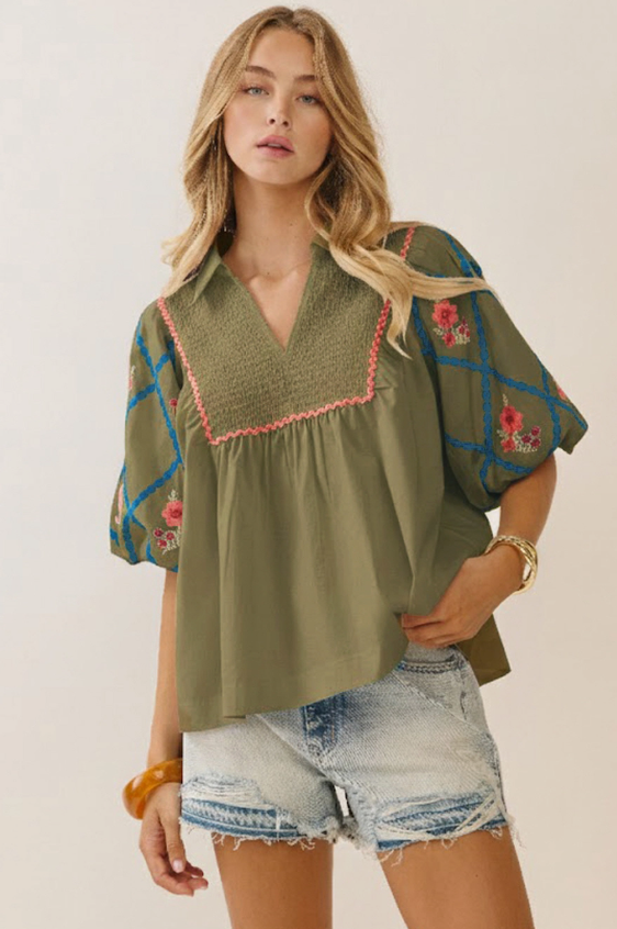 Thyme &amp; Tendril Blouse