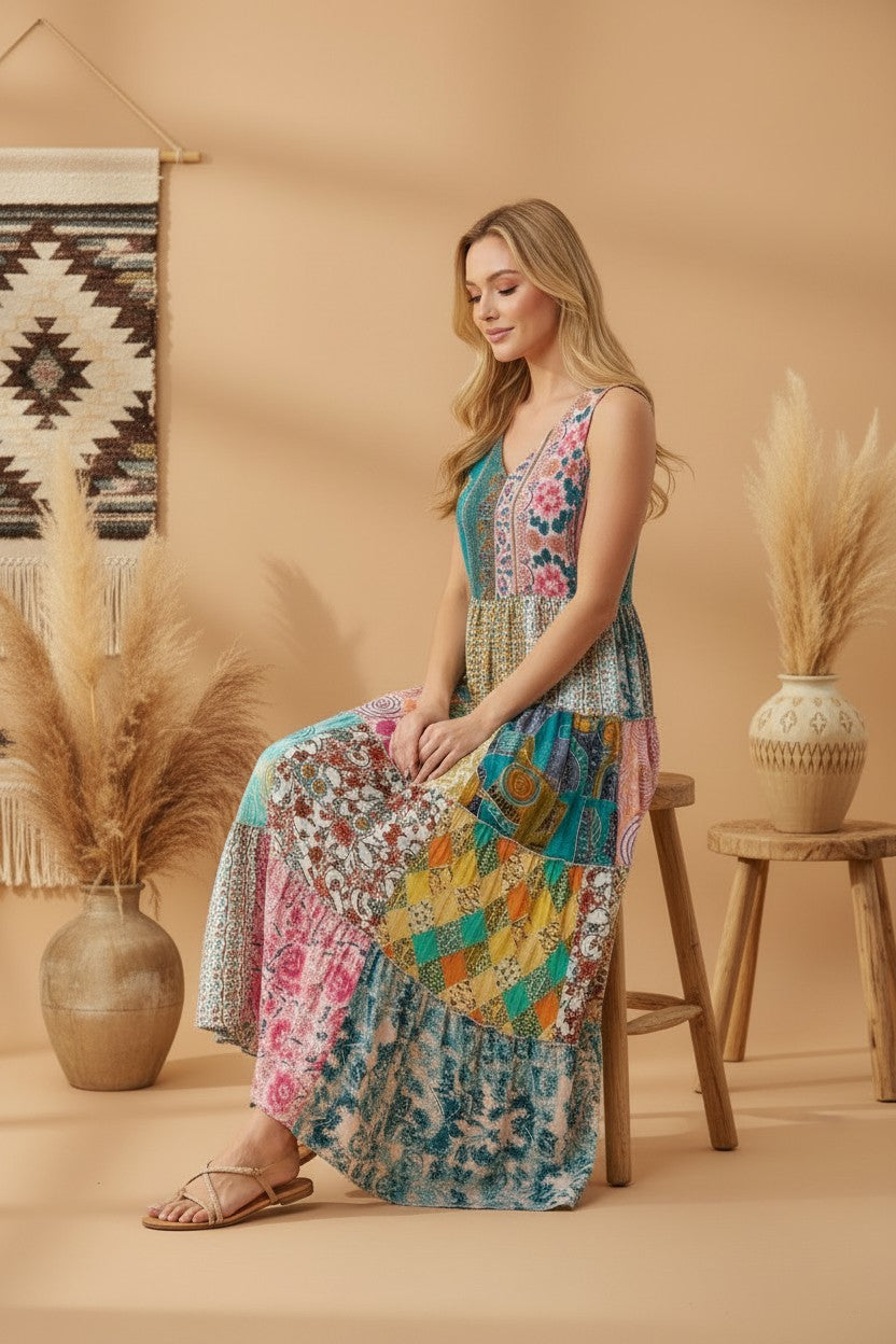 Solstice Glow Maxi Dress