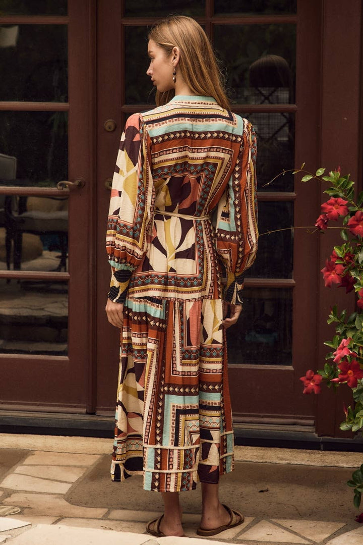 Sahara Whispers Maxi Dress