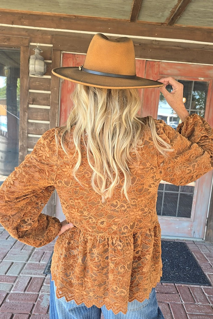 Golden Petal Blouse