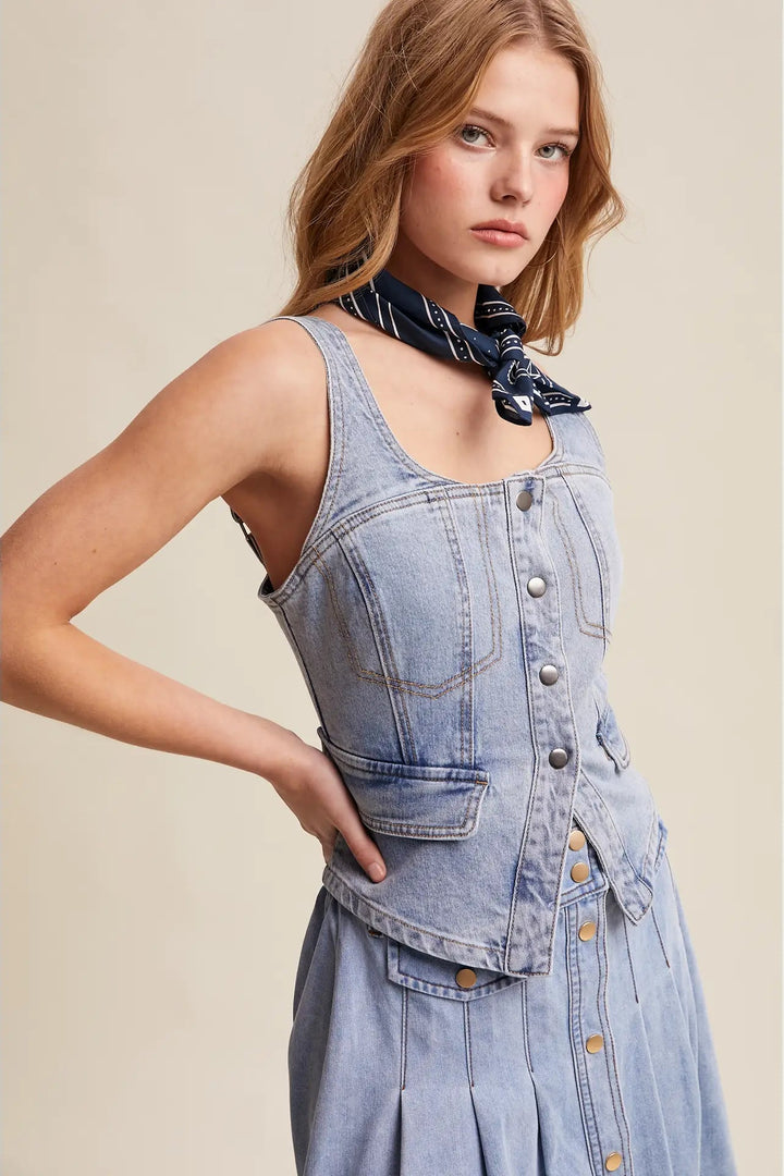 Mystic Buttondown Vest