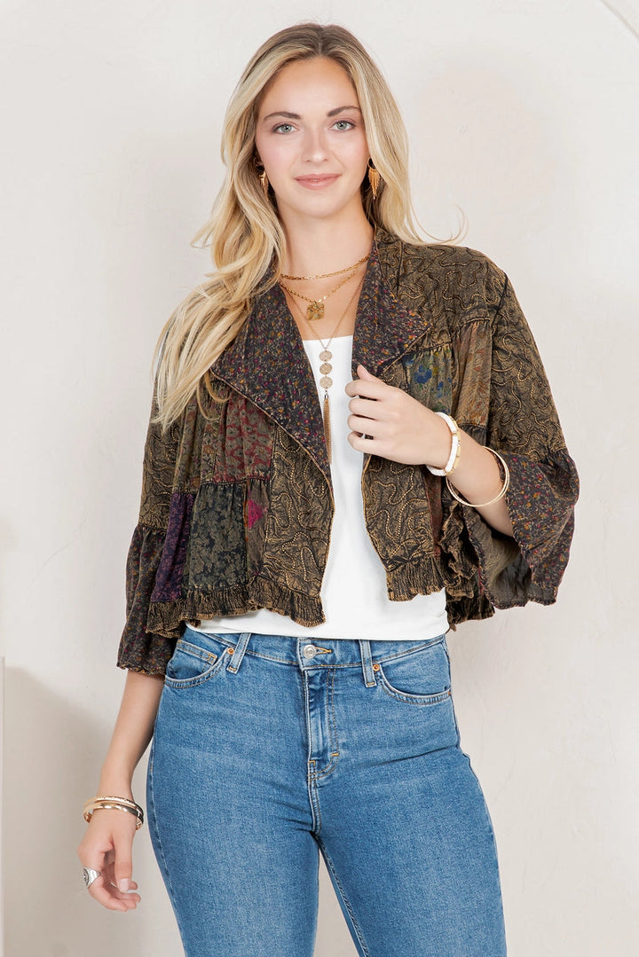 Evening Stroll Amber Cardigan