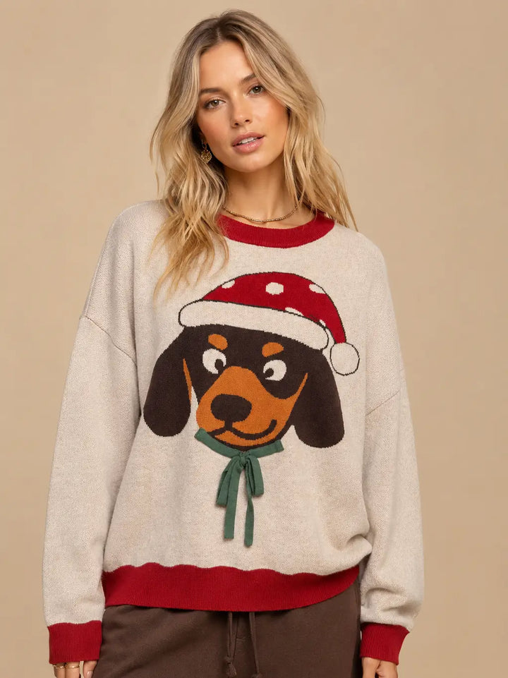 Deck the Halls with Barks &amp; Holly Sweater