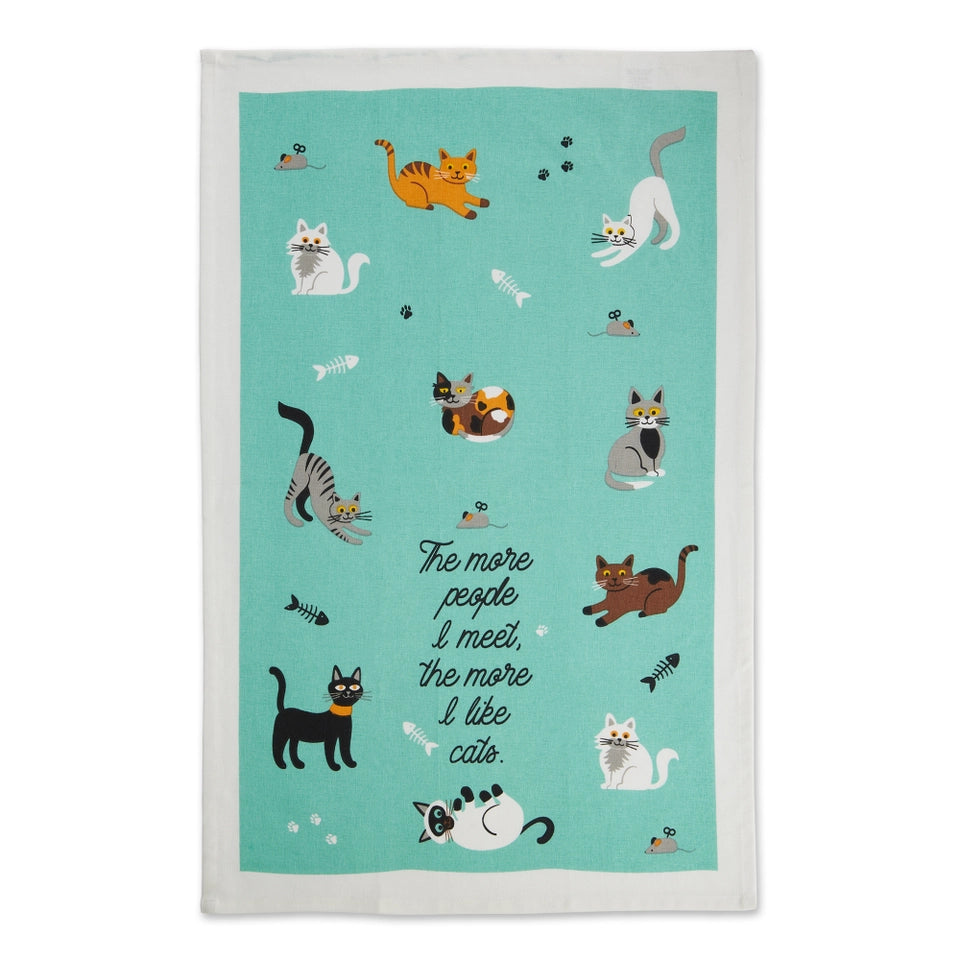 Cat Person Kitchen Towel