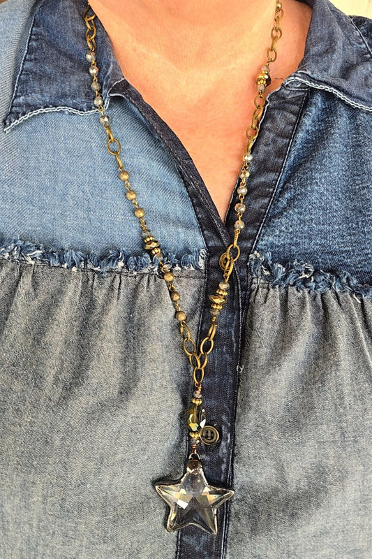 Shooting Star Necklace