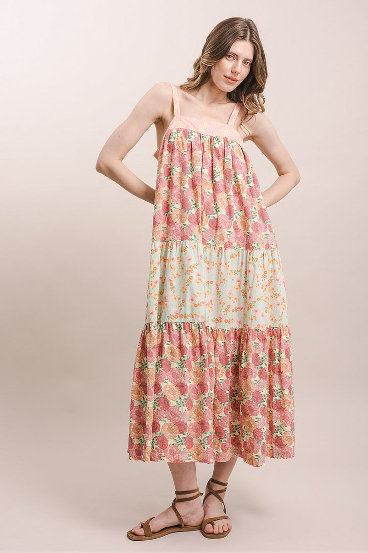 Wildflower Dreams Sleeveless Maxi Dress