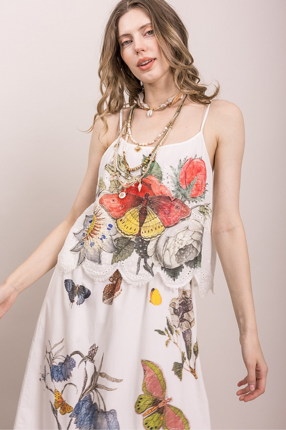 Whispering Garden Cotton Dress