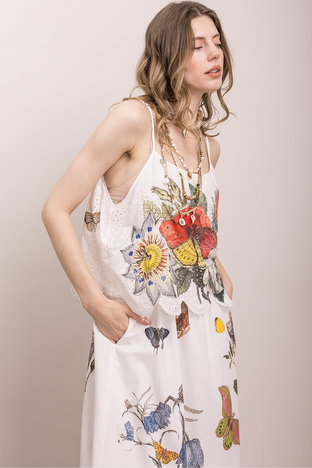 Whispering Garden Cotton Dress