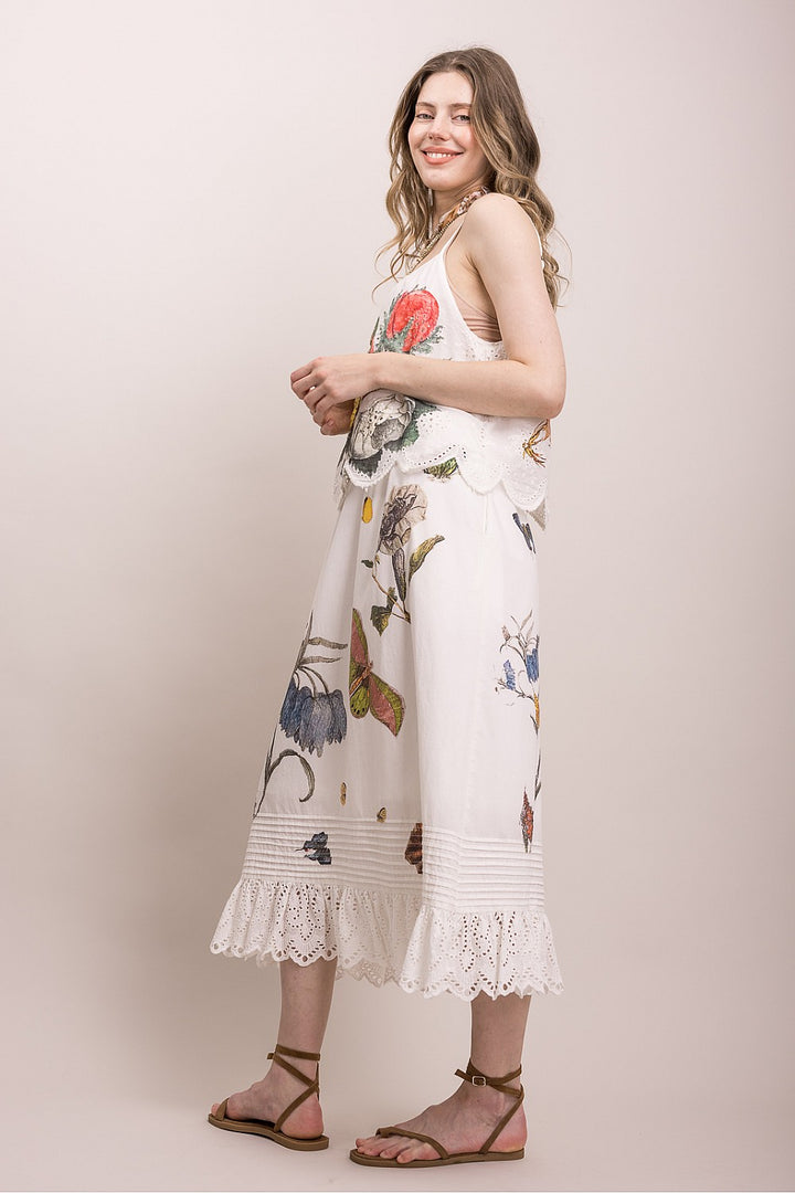 Whispering Garden Cotton Dress