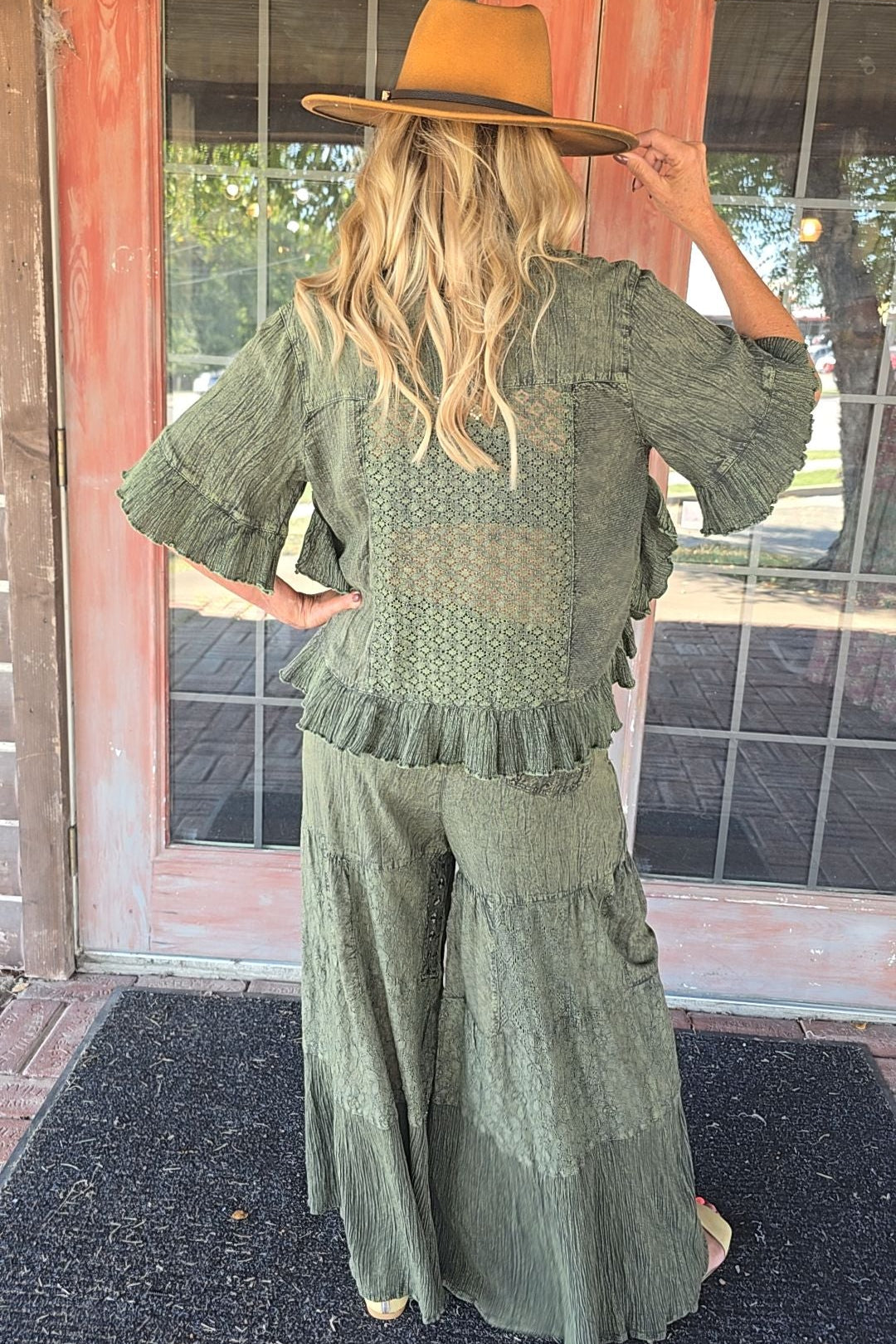 Cloud Nine Cotton Basil Pants