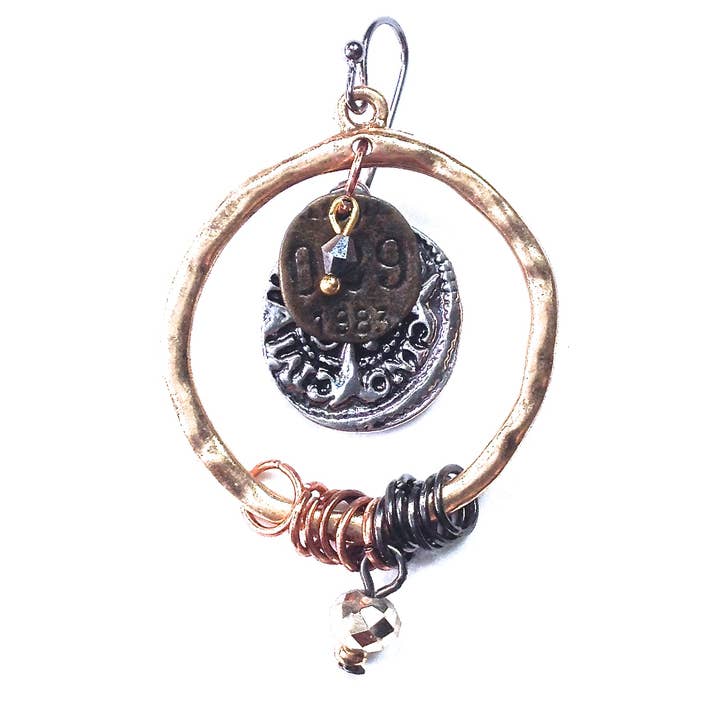 Antique Whirlwind Earrings