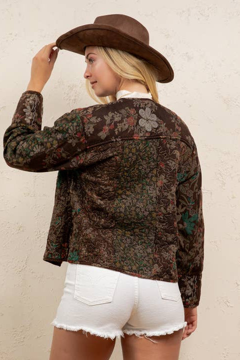 Quilted Gypsy Cardigan