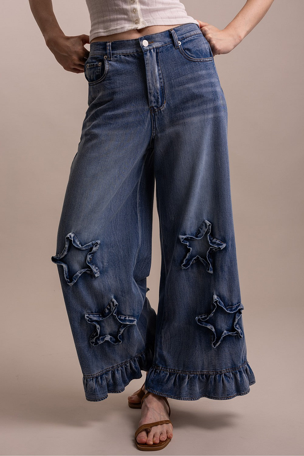 Twinkle & Twirl Denim Pants – Farm Girls Fancy Frills