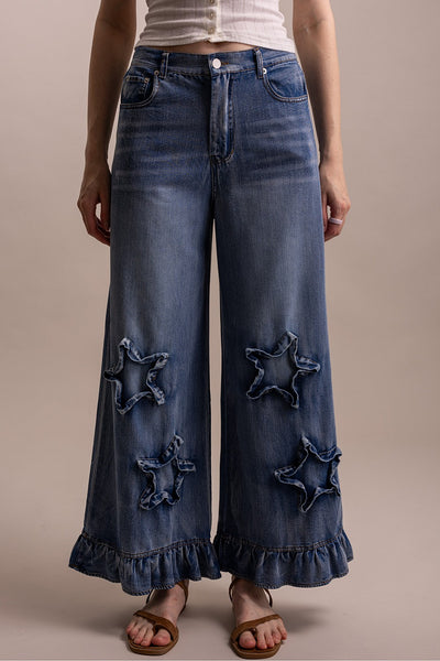 Twinkle & Twirl Denim Pants – Farm Girls Fancy Frills