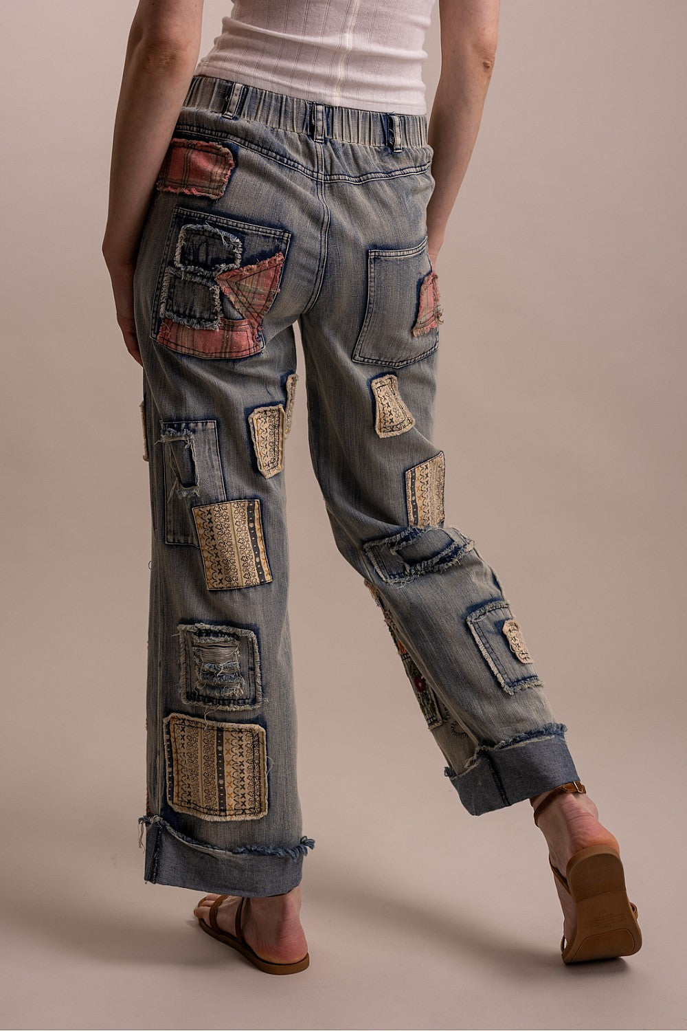 Barn Blooms Wide Leg Pants